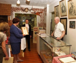 Loreta Graužinienė , Seimas Speaker; &amp; Šarūnas Birutis, Minister of Culture, Republic of Lithuania - 07-1-2016 - Lith National Dance Festival #4